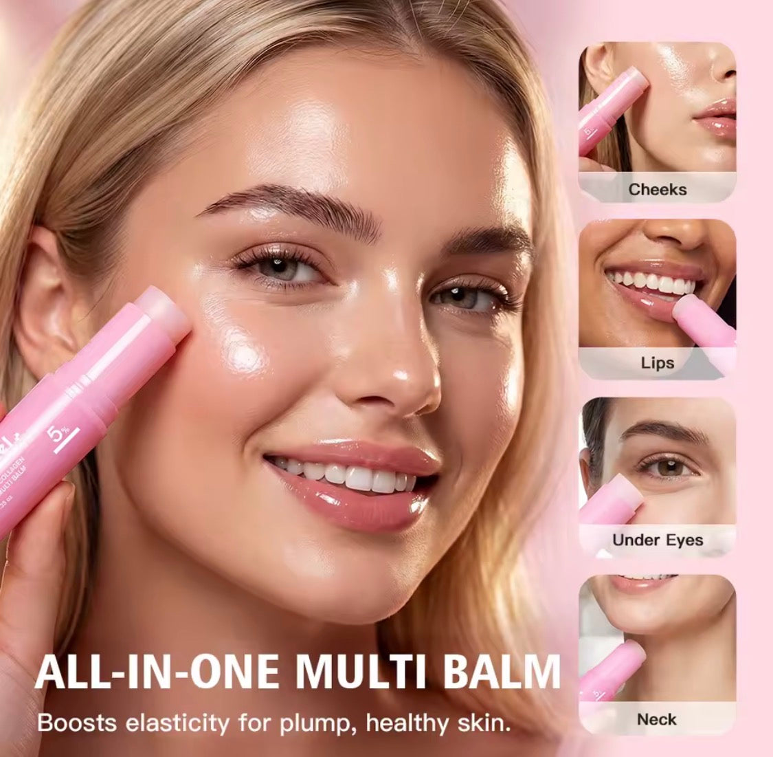 PDRN pink collagen volume multi balm