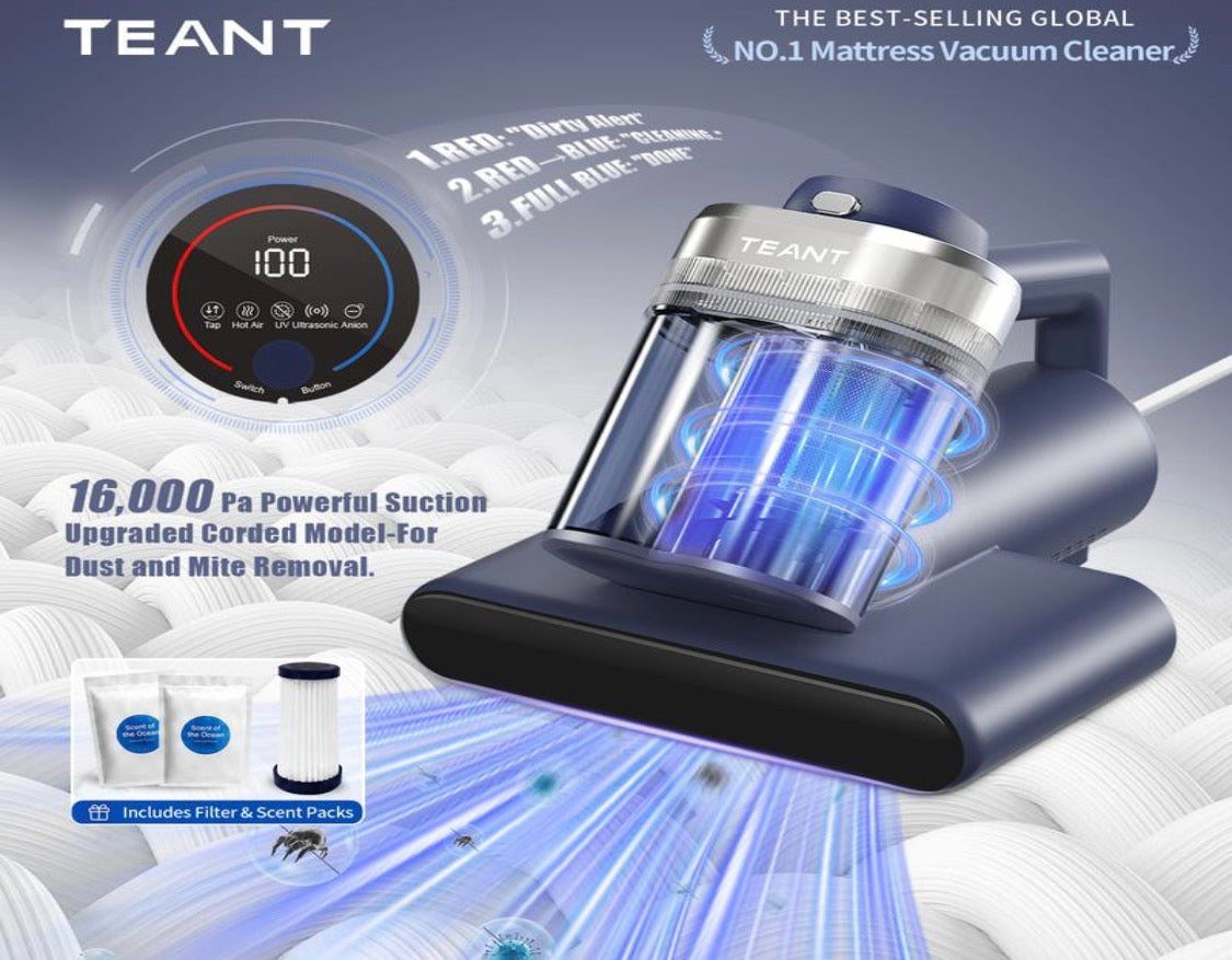 Teant Mattress Vacuum Cleaner for Dust