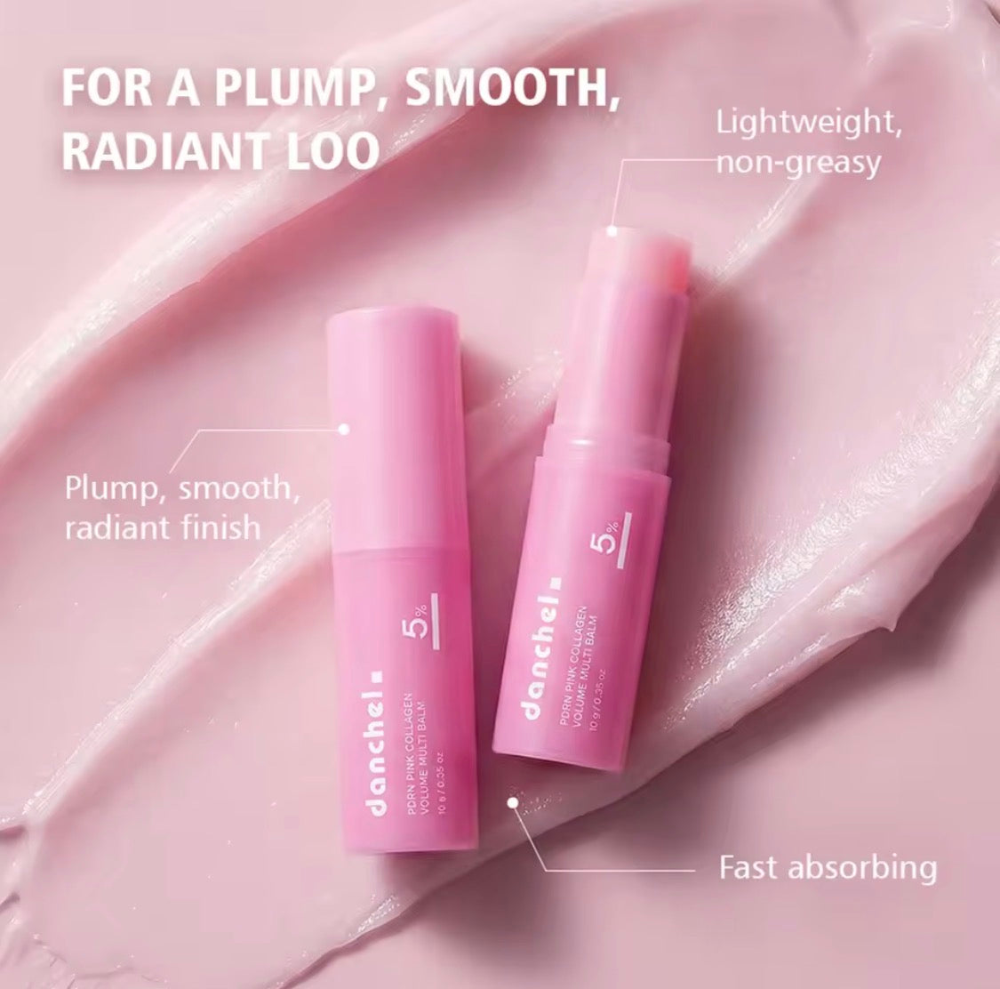 PDRN pink collagen volume multi balm